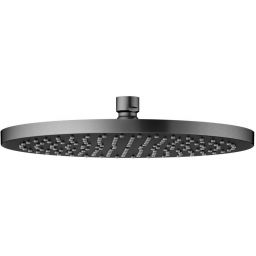 Keuco deszczownica 25 cm okrągła szczotkowany czarny chrom 59886130201