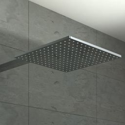 Kohlman deszczownica 20 cm kwadratowa chrom Q20