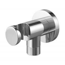 Kohlman przyłącze kątowe z uchwytem chrom QW004AM