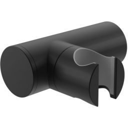 Kohlman Experience Black /Roxin Black uchwyt prysznicowy czarny mat QW004EB