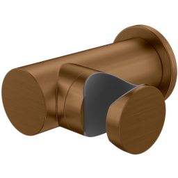 Kohlman Axel Brushed Copper uchwyt prysznicowy miedź szczotkowana QW004EBC