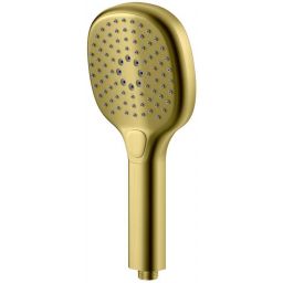 Kohlman Axel zestaw prysznicowy podtynkowy z deszczownicą złoty szczotkowany QW210AGDBR30