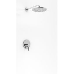 Kohlman Roxin zestaw prysznicowy podtynkowy z deszczownicą 40 cm QW220RR40