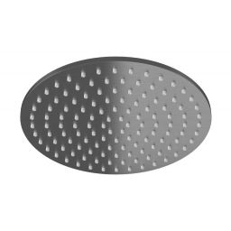 Kohlman Experience Gray deszczownica 25 cm okrągła szczotkowany grafit R25EG