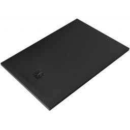 Kludi Terra brodzik prostokątny 120x80 cm czarny mat 08DW0739