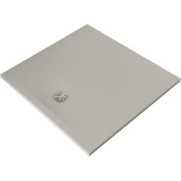 Kludi Terra brodzik kwadratowy 100x100 cm jasny szary mat 08DW18O2