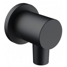 Kludi Nova Fonte Puristic przyłącze kątowe czarny mat 2054339-15