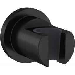 Kludi Nova Fonte Puristic uchwyt prysznicowy czarny szczotkowany 20552N2-15