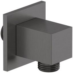 Kludi A-QA przyłącze kątowe czarny szczotkowany 65549N2-00