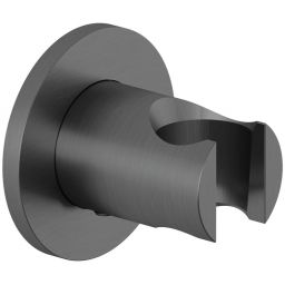 Kludi A-QA uchwyt prysznicowy czarny szczotkowany 65557N2-00