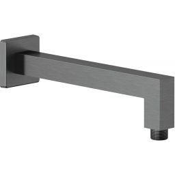 Kludi A-QA ramię ścienne 25 cm czarny szczotkowany 66543N2-00