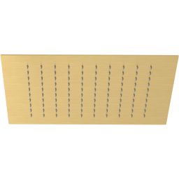 Kludi Asana deszczownica 34x34 cm kwadratowa złoty szczotkowany 69400N0-00