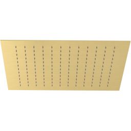 Kludi Asana deszczownica 44x44 cm kwadratowa złoty szczotkowany 69410N0-00