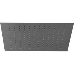 Kludi Asana deszczownica 44x44 cm kwadratowa czarny szczotkowany 69410N2-00