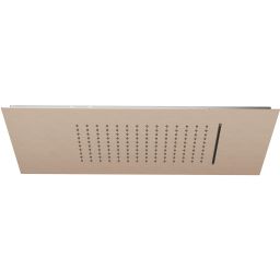 Kludi Asana deszczownica 60x30 cm prostokątna brązowy szczotkowany 69450N1-00