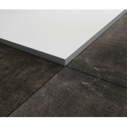 Kludi Terra brodzik prostokątny 120x90 cm jasny szary mat 09DW07O2