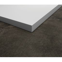 Kludi Terra brodzik prostokątny 120x90 cm jasny szary mat 09DW07O2