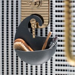 Koziol Surf M organizer łazienkowy ścienny szary 1407120