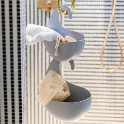 Koziol Surf XL organizer łazienkowy ścienny szary 2846670