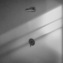 Zestaw Ksuro 01 bateria prysznicowa podtynkowa z deszczownicą czarny mat 17002030