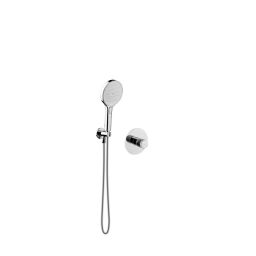 Ksuro 02 zestaw bateria prysznicowa podtynkowa ze słuchawką 3-funkcyjną chrom 17011010