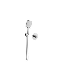 Ksuro 02 zestaw bateria prysznicowa podtynkowa ze słuchawką 3-funkcyjną chrom 17013010