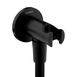 Ksuro 01 przyłącze kątowe czarny mat 19002030