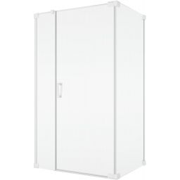 Ronal Cadura ścianka prysznicowa 120 cm boczna biały mat/szkło przezroczyste CAT21200907