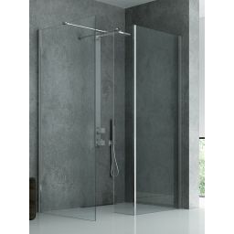 New Trendy New Modus Walk-in ścianka prysznicowa 90 cm chrom/szkło przezroczyste EXK-0046