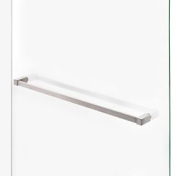 New Trendy Avexa Nickel Brushed ścianka prysznicowa walk-in 50 cm nikiel szczotkowany/szkło przezroczyste EXK-8716