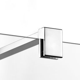 New Trendy Superia kabina prysznicowa 90x80 cm prostokątna chrom/szkło przezroczyste K-0799