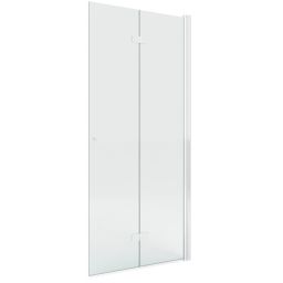 New Trendy New Soleo ścianka prysznicowa walk-in 90 cm prawa chrom połysk/szkło przezroczyste K-5744