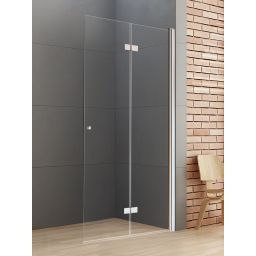 New Trendy New Soleo ścianka prysznicowa walk-in 90 cm prawa chrom połysk/szkło przezroczyste K-5744