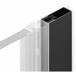 New Trendy Eventa profil poszerzający czarny PP-0039