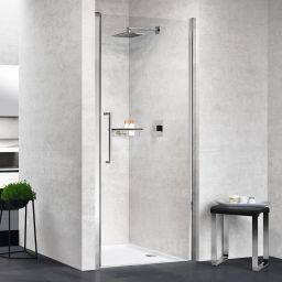 Novellini Young 1B drzwi prysznicowe 97 cm chrom/szkło przezroczyste Y21B97-1K