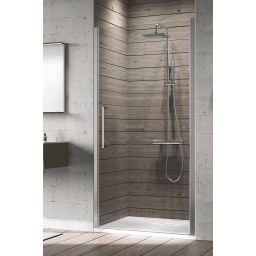 Novellini Young 1B drzwi prysznicowe 57 cm srebrny/szkło przezroczyste Y21B57-1B