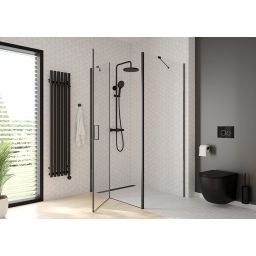 Oltens Hamnes Stille miska wisząca WC PureRim spłukiwanie wirowe SmartClean czarna 42521300