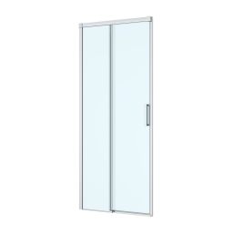 Oltens Breda drzwi prysznicowe 100 cm chrom/szkło przezroczyste 21213100