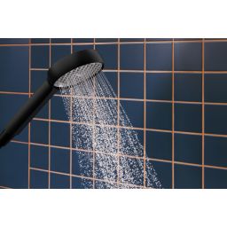Hansgrohe Activera S zestaw prysznicowy ścienny czarny 28041670