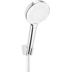 Oltens Driva EasyClick Gide zestaw prysznicowy chrom/biały 36007110