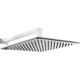 Oltens Sondera (S) Lagan (S) deszczownica 30 cm kwadratowa z ramieniem ściennym chrom 36015100