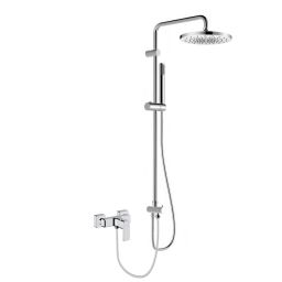 Oltens Hadsel zestaw prysznicowy z baterią prysznicową ścienną chrom 36055100