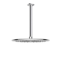 Oltens Sondera deszczownica 30x30 cm okrągła z ramieniem sufitowym Aera chrom 36085100