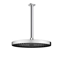 Oltens Vann deszczownica 26x26 cm okrągła z ramieniem sufitowym Aera chrom 36086100