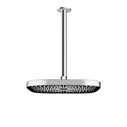 Oltens Vann (S) deszczownica 26x26 cm kwadratowa z ramieniem sufitowym Aera chrom 36087100