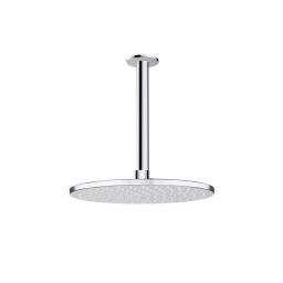 Oltens Atran deszczownica 22x22 cm okrągła z ramieniem sufitowym Aera chrom 36089100