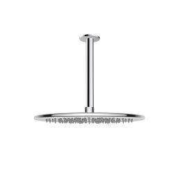 Oltens Sondera deszczownica 30x30 cm okrągła z ramieniem sufitowym Aera chrom 36090100