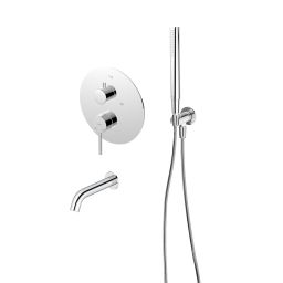 Zestaw Oltens Rann zestaw wannowo-prysznicowy podtynkowy chrom 36632100