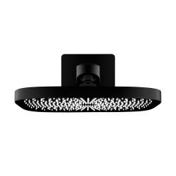 Oltens Vann (S) deszczownica 26x26 cm kwadratowa czarny mat 37008300