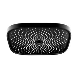 Oltens Vann (S) deszczownica 26x26 cm kwadratowa czarny mat 37008300